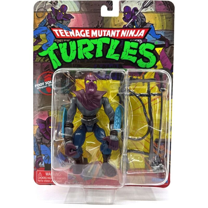 Teenage Mutant Ninja Turtles Foot Soldier Retro Collectible Figure (Assortment - Includes 1)
