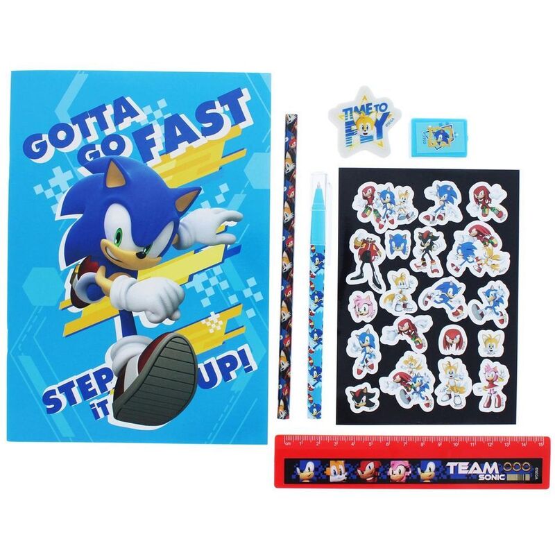 Blueprint Sonic the Hedgehog Super Stationery Set