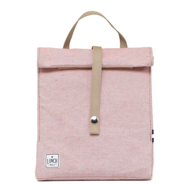 The Lunchbags Original Lunch Bag 5L - Rose with Beige Strap