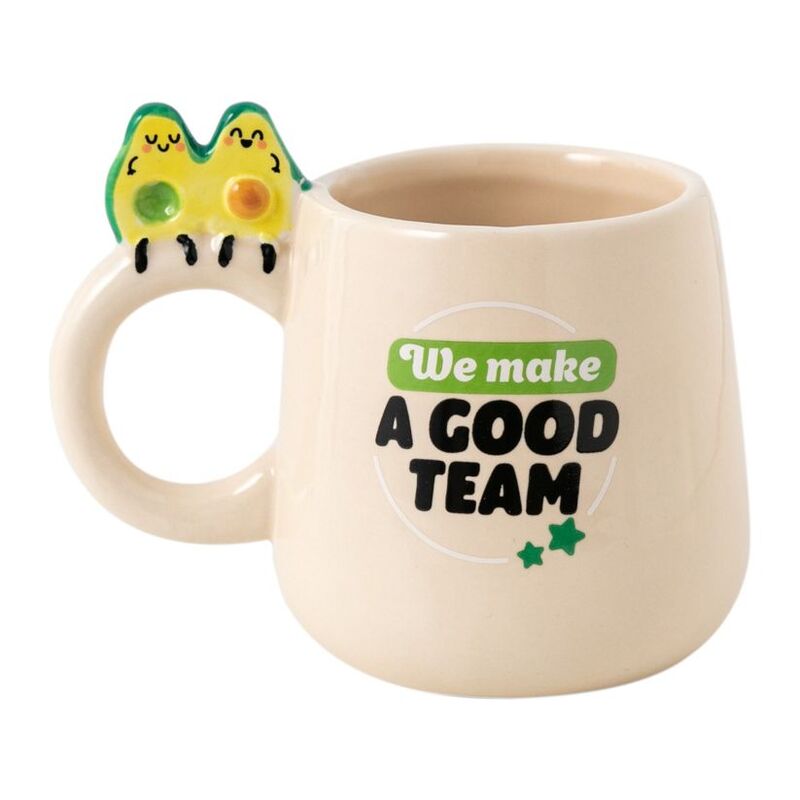 Mr. Wonderful Mug Avocado - We Make A Good Team - 330 ml