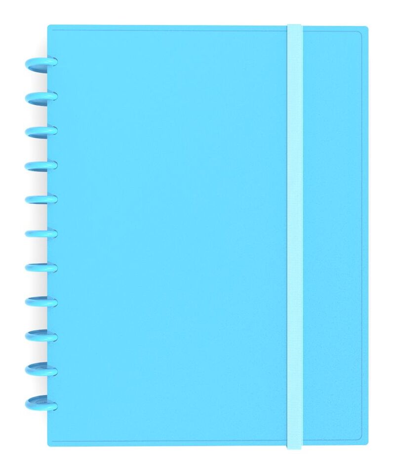 Carchivo Ingeniox A4 Lined Notebook - Pastel Colours - Blue