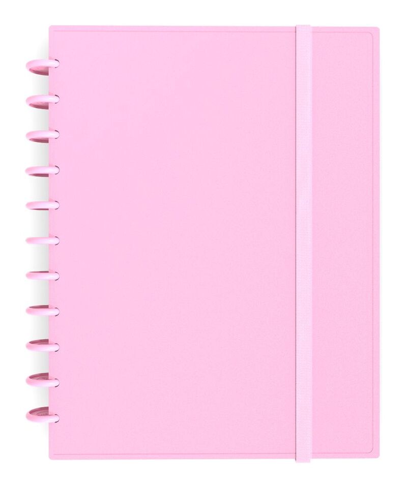 Carchivo Ingeniox A4 Lined Notebook - Pastel Colours - Pink