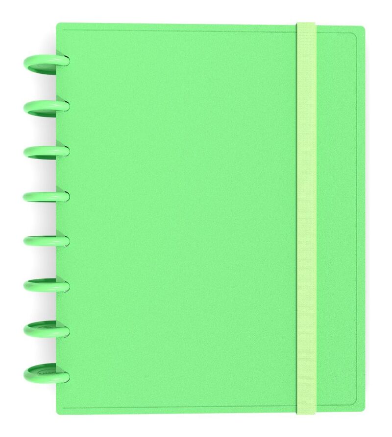 Carchivo Ingeniox A5 Lined Notebook - Pastel Colours - Green