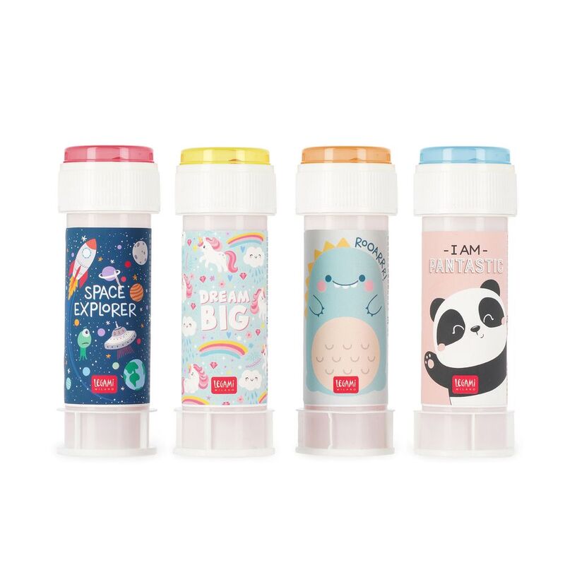 Legami Soap Bubbles - Panda /Dino /Unicorn /Space