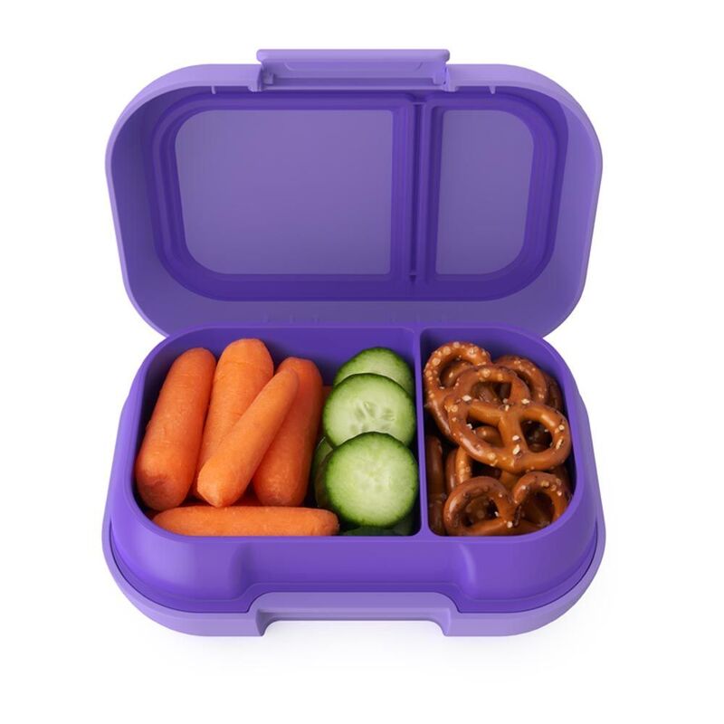 Bentgo Kids Snack Lunch Box - Purple