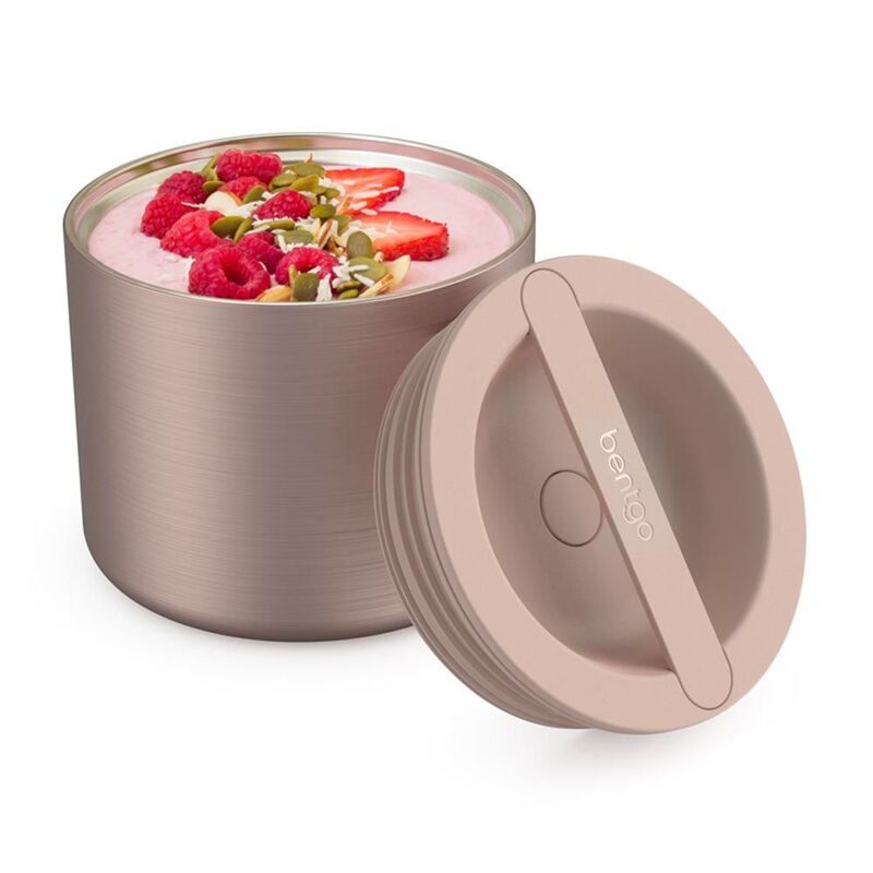 Bentgo Stainless Steel Insulated Food Lunch Box - Rose Gold