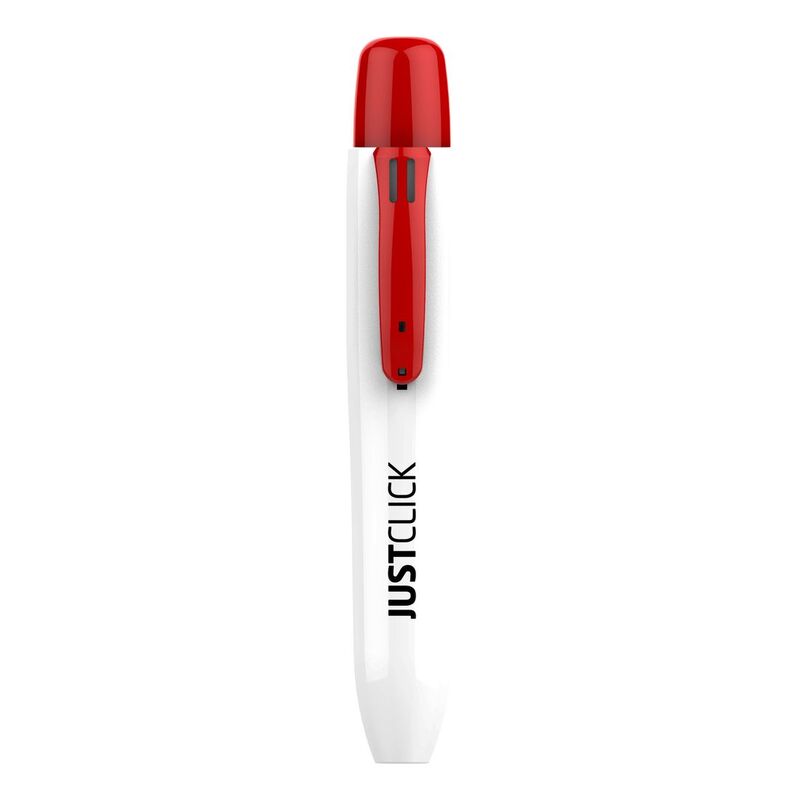 Morris Just Click Whiteboard Marker L - Red