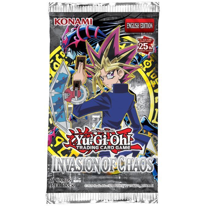 Yu-Gi-Oh TCG Legendary Collection Reprint 2023 Invasion Of Chaos Booster Trading Cards