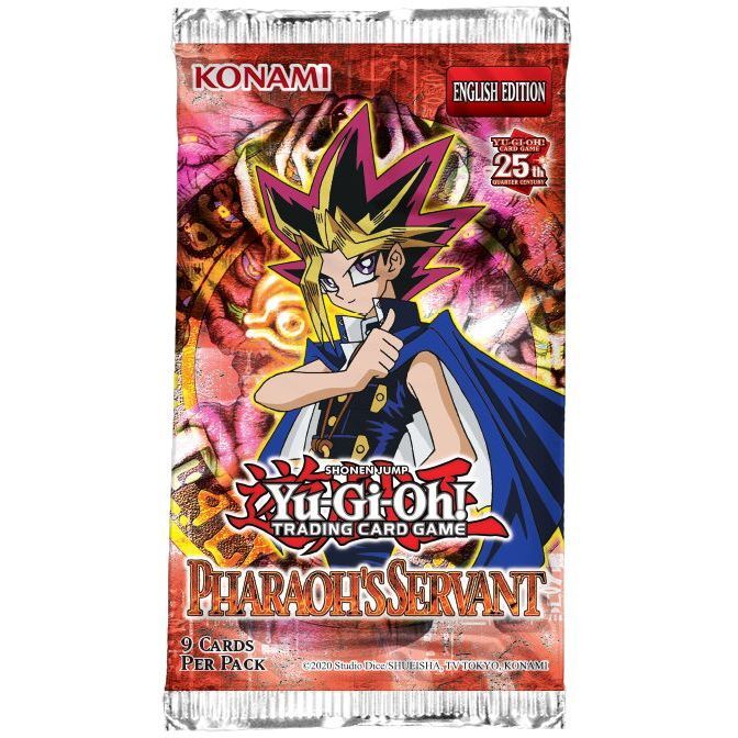 Yu-Gi-Oh TCG Legendary Collection Reprint 2023 Pharaoh's Servant Booster Trading Cards