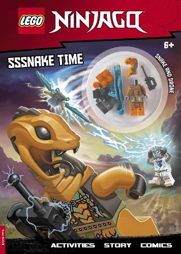 Lego Ninjago - Sssnake Time Activity Book (With Snake Warrior Minifigure)