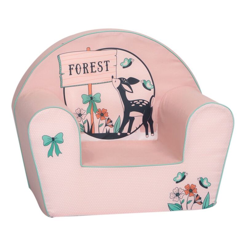 Delsit Pink Doe Forest Armchair