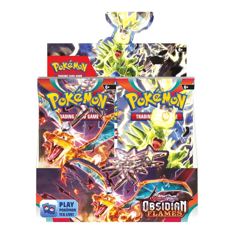 Pokemon TCG Scarlet And Violet 3 Obsidian Flames (Assorted - Includes 1)