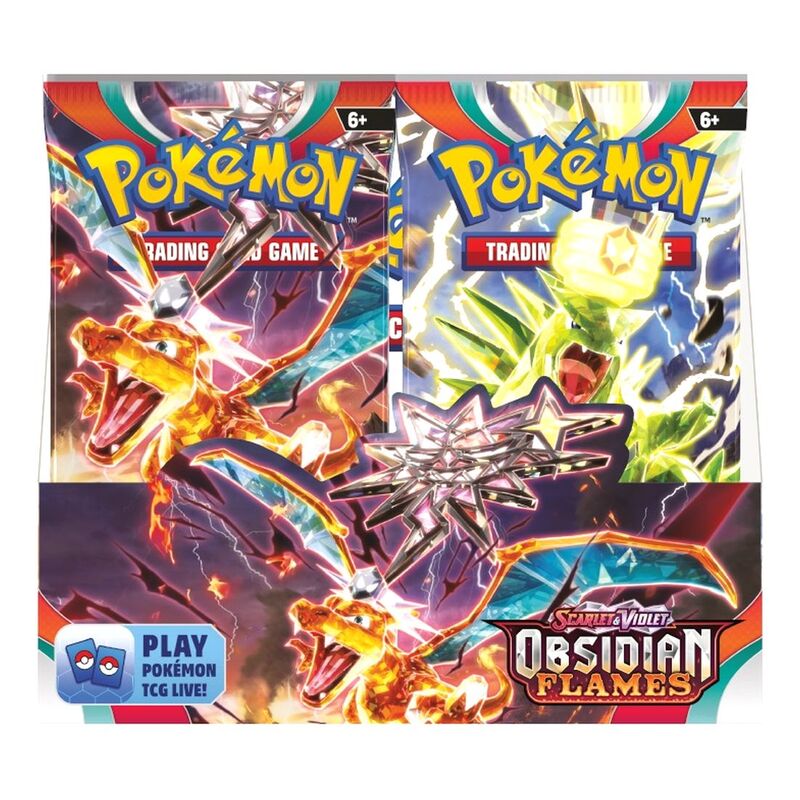 Pokemon TCG Scarlet And Violet 3 Obsidian Flames Booster Box (Assorted - Includes 1)