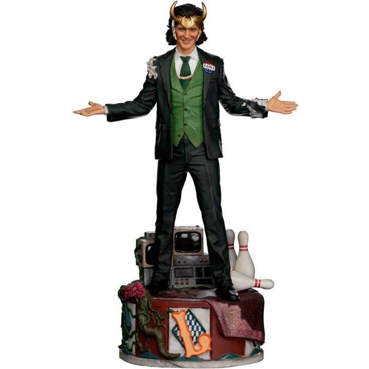 Iron Studios Art Scale Loki President Loki 1/10 Scale Statue 9.8 Inches