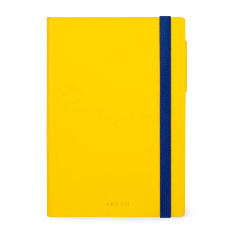 Legami 16-Month Diary - 2023/2024 - Medium Daily Diary - Yellow