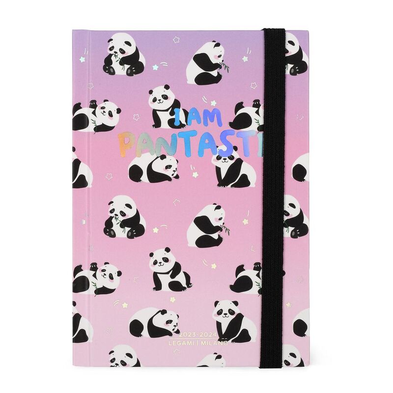 Legami 16-Month Diary - 2023/2024 - Small Daily Diary - Panda