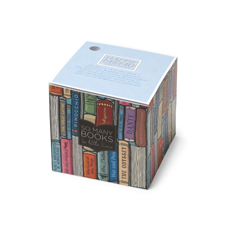 Legami Memo Cube - Happy Memo - Book Lover