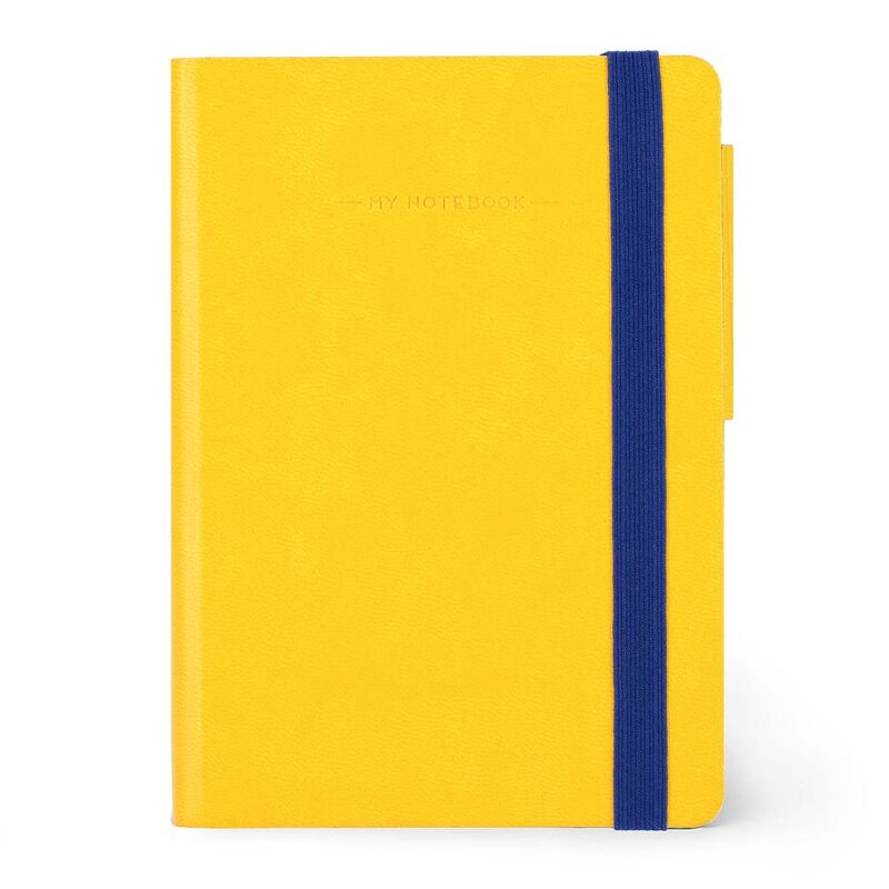 Legami Notebook - My Notebook - Small Lined - Yellow Freesia