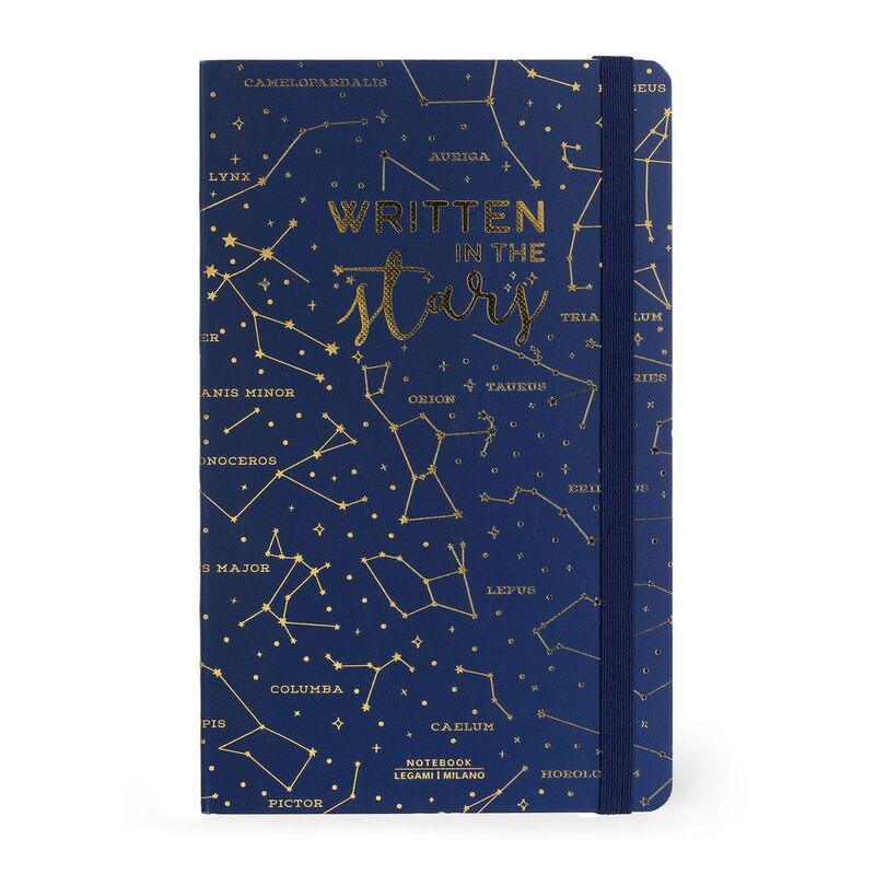 Legami Lined Notebook - Photo Notebook - Medium - Stars
