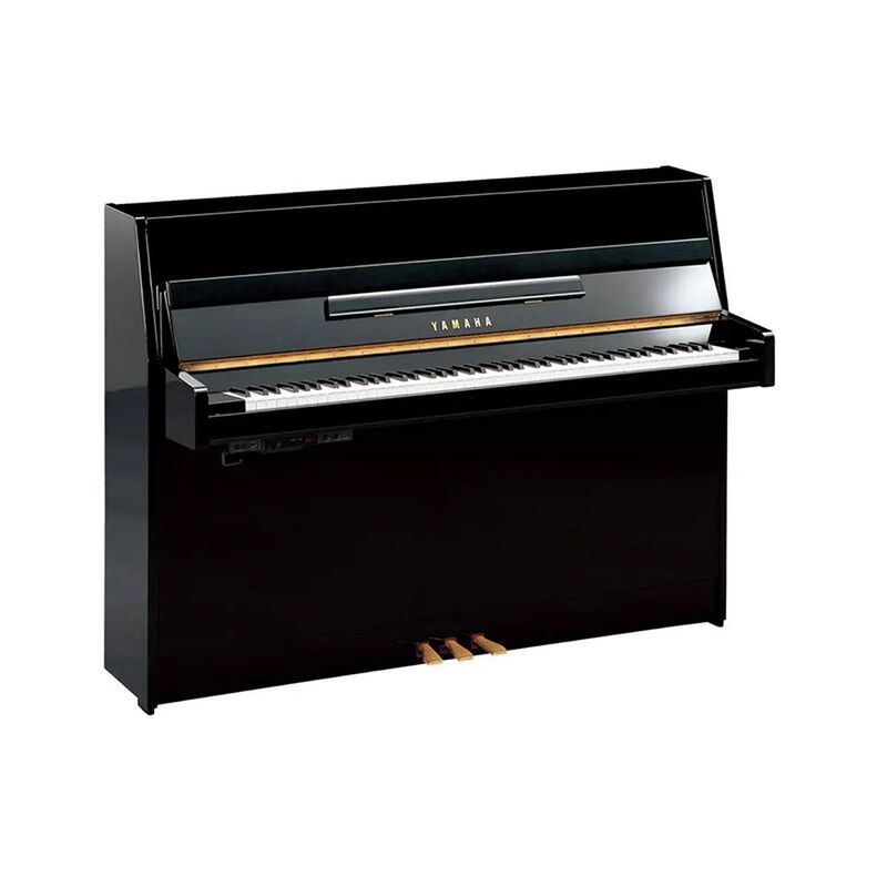 Yamaha JU109 TC3 Trans-Acoustic 88-Keys Upright Piano - Polished Ebony