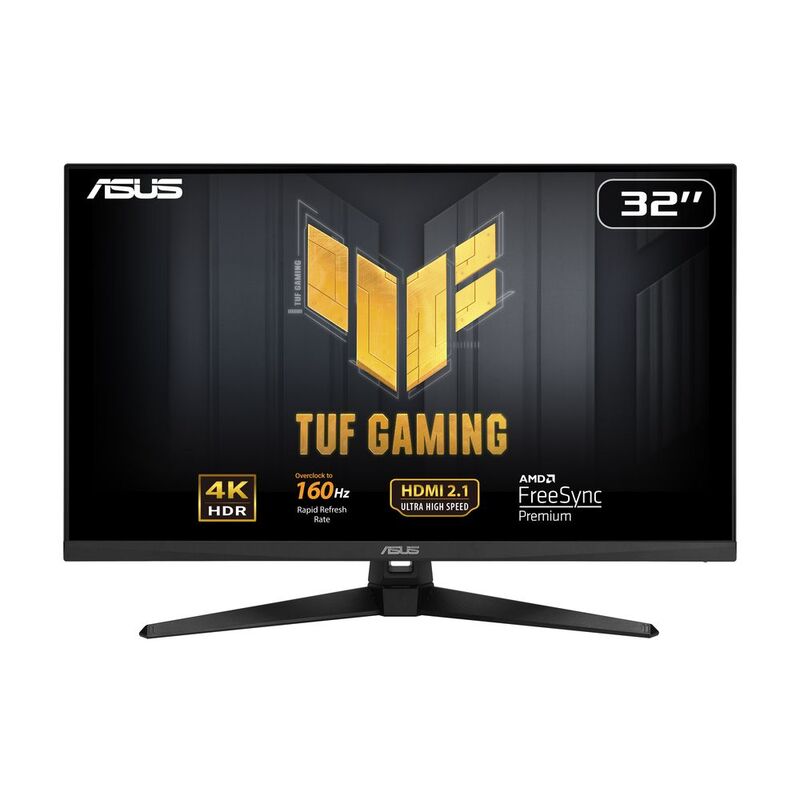 ASUS TUF Gaming VG32UQA1A Gaming Monitor - 32-Inch (31.5 Inch Viewable) (4K - 3840 x 2160) (Overclock To 160Hz/ Above 144Hz)