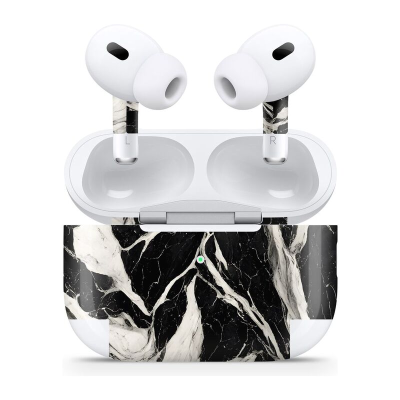 Superskins Marquina Black Decal Stickers for Airpods Pro 2nd Gen