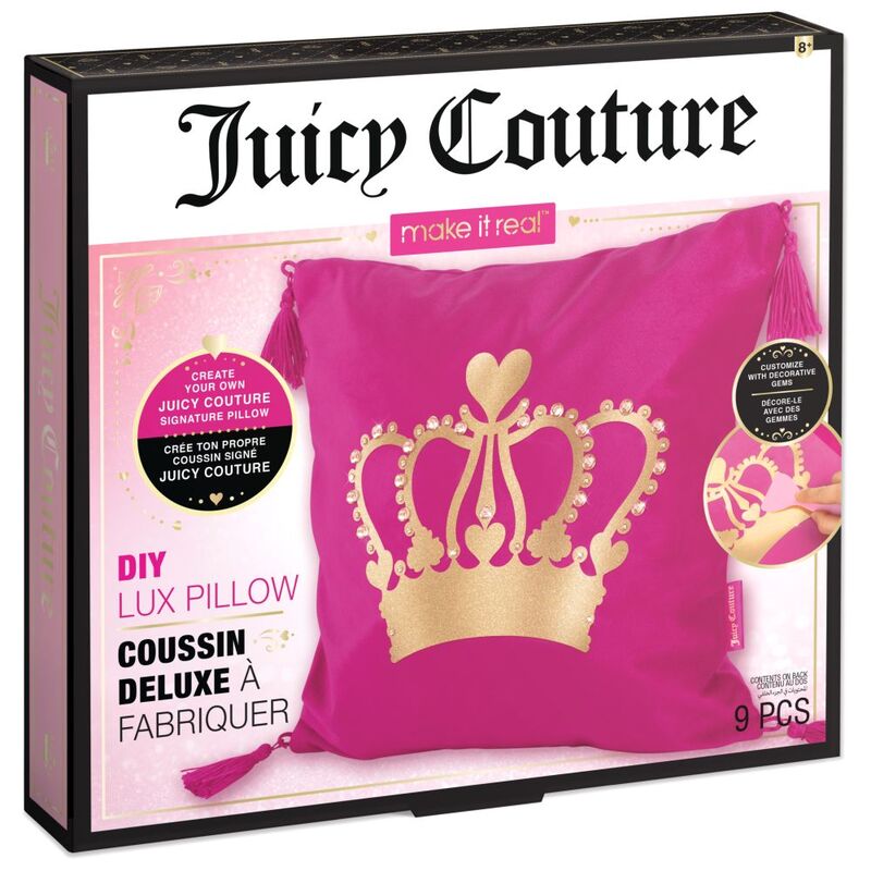Make It Real Juicy Couture Diy Lux Pillow
