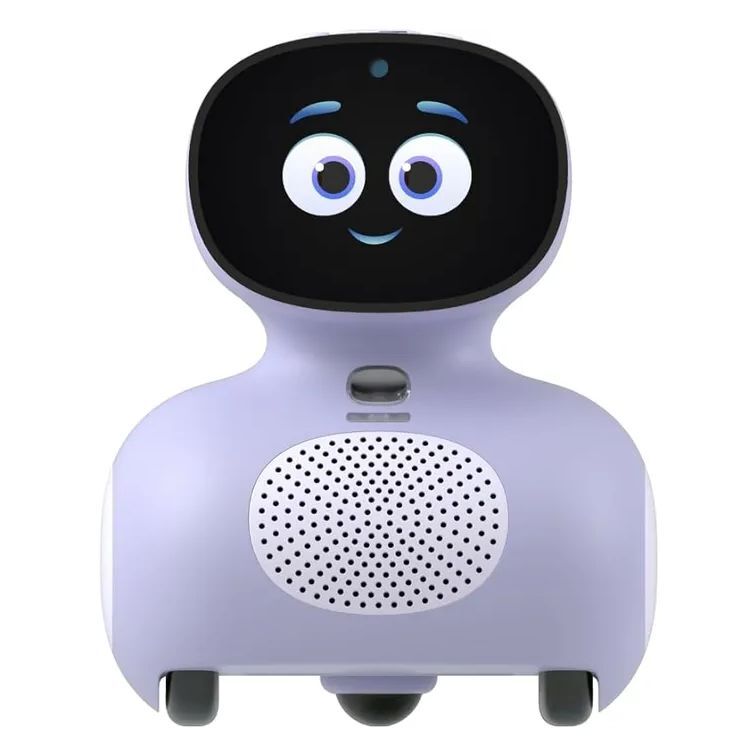 Miko Mini: The Voice First Kids Ai Learning Robot Coach (5-12 Years) - Purple