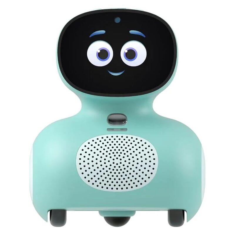 Miko Mini: The Voice First Kids Ai Learning Robot Coach (5-12 Years)  - Blue