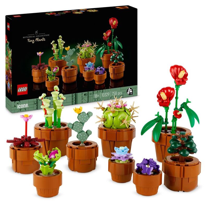 LEGO Botanical Collection Tiny Plants 10329 (758 Pieces)
