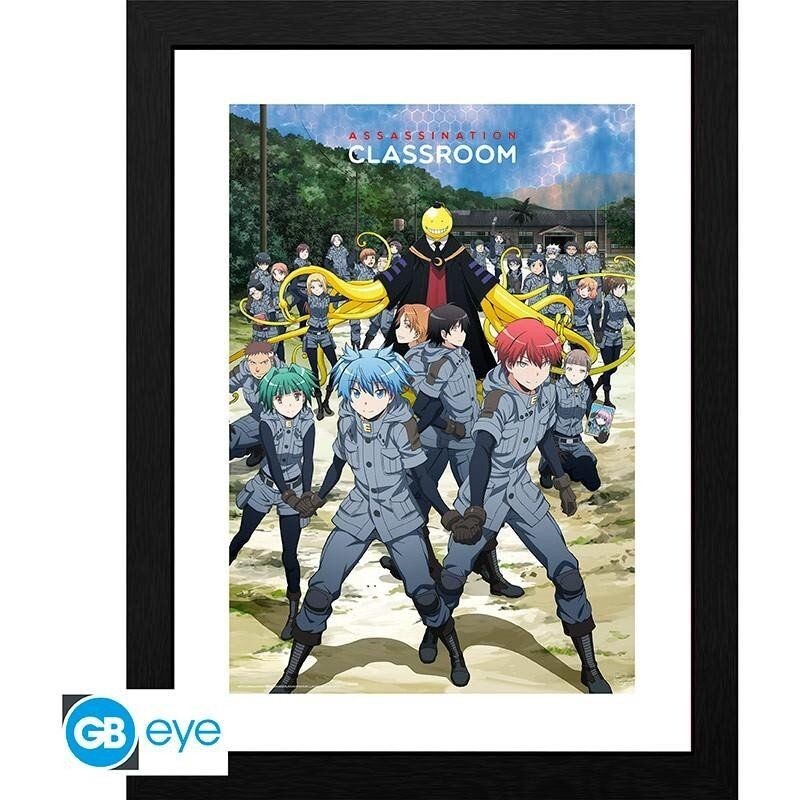 GB Eye Assassination Classroom Framed Collector's Print "3-E Class" (30 x 40 cm)