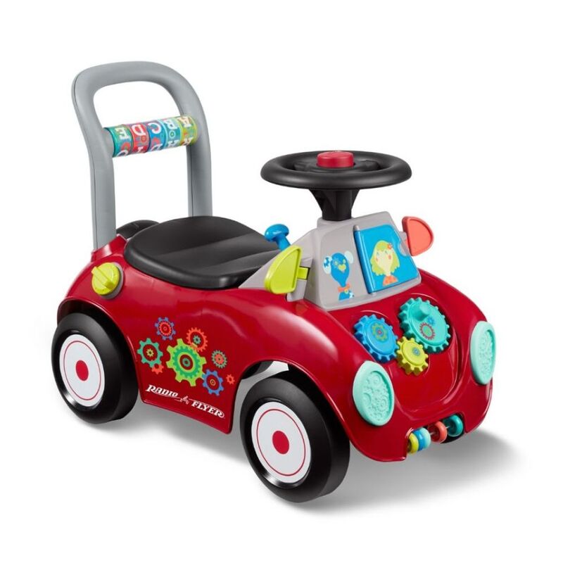 Radio Flyer Busy Buggy Baby Push Toy - Red