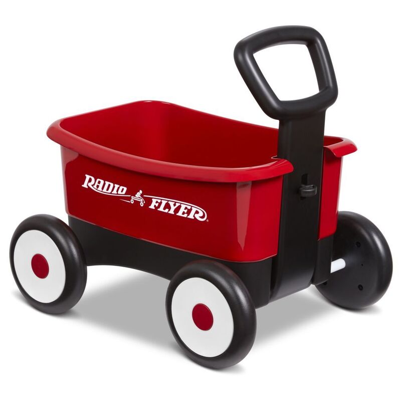Radio Flyer Push & Play Walker Wagon - Red