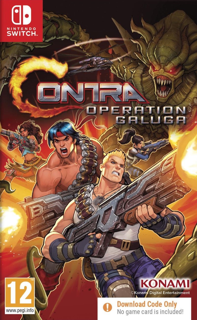 Contra: Operation Galuga - Nintendo Switch (Code in Box)