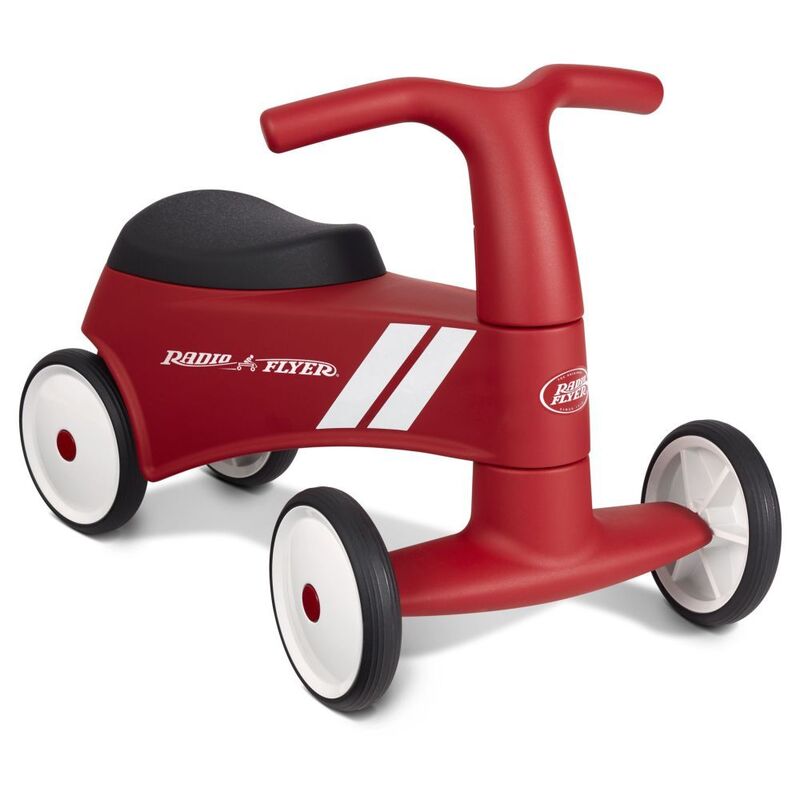 Radio Flyer Scoot About Sport Sit-Down Toy Scooter - Red