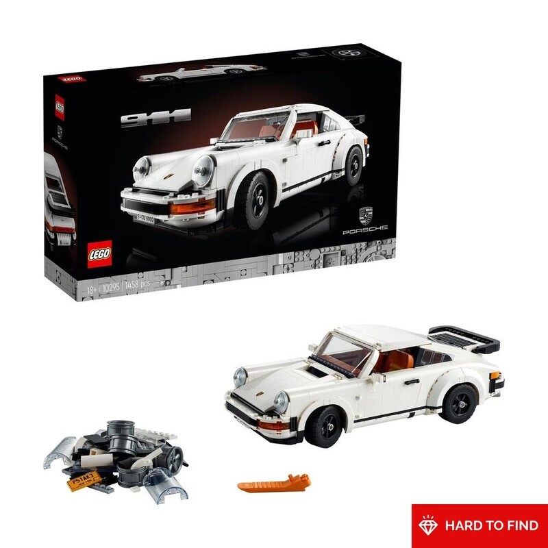 LEGO ICONS Porsche 911 Building Kit 10295 (1458 Pieces)