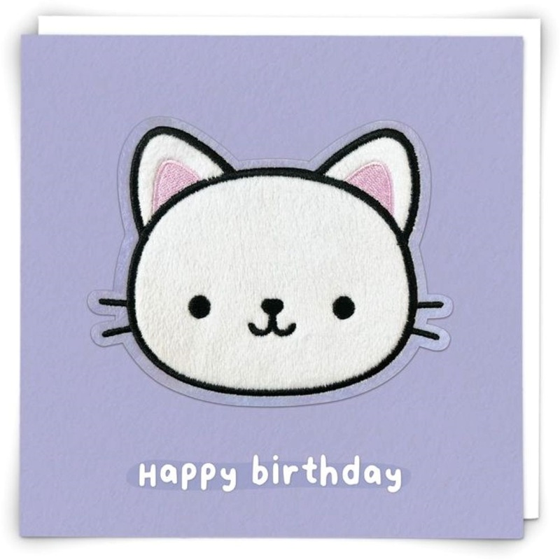Redback Cards Lola Cat Happy Birthday Greeting Card (16 X 16 Cm)