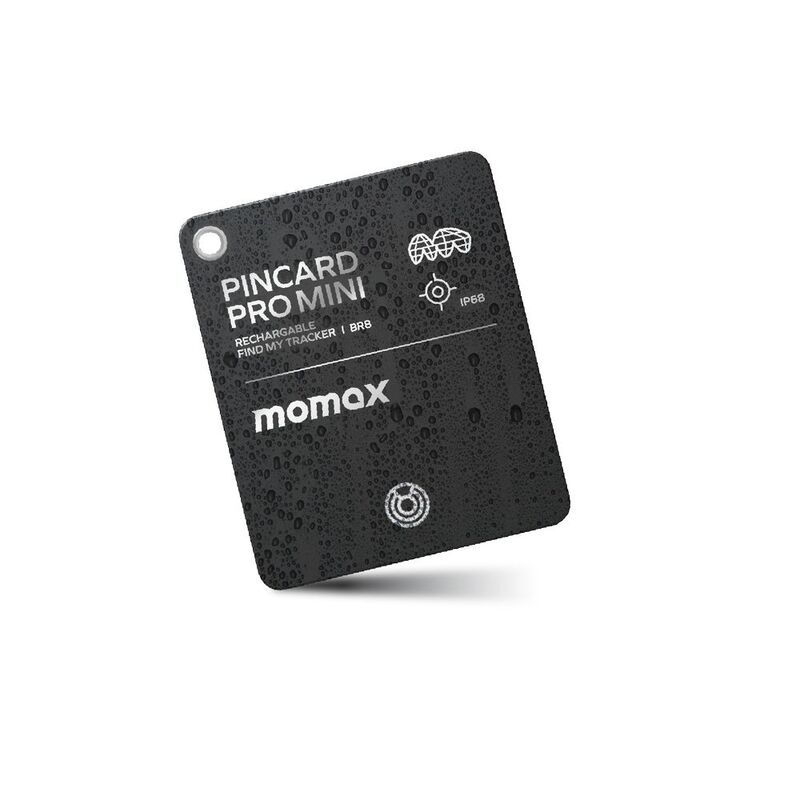 Momax Pincard Mini Findmy GPS Tracker With Wireless Charging