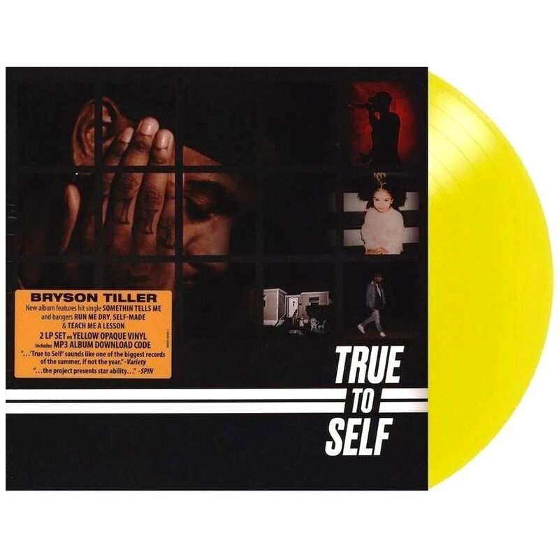 True To Self (Yellow Opaque Colored Vinyl) (2 Discs) | Bryson Tiller