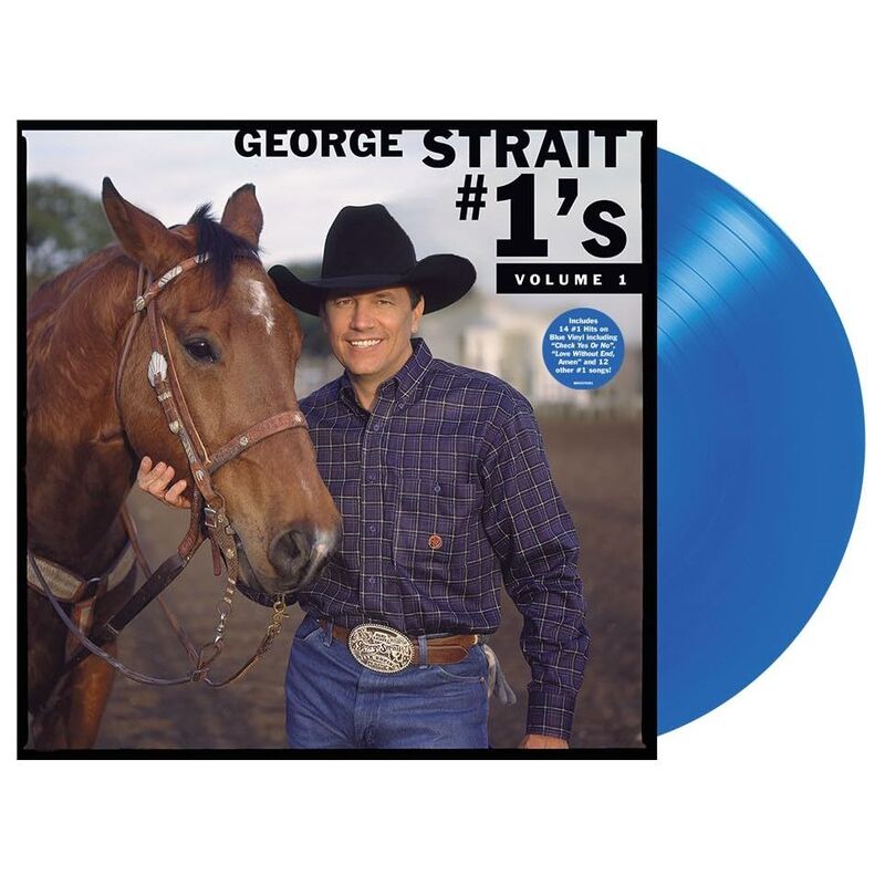 #1 Volume 1 (Blue Colored Vinyl) (Limited Edition) | George Strait