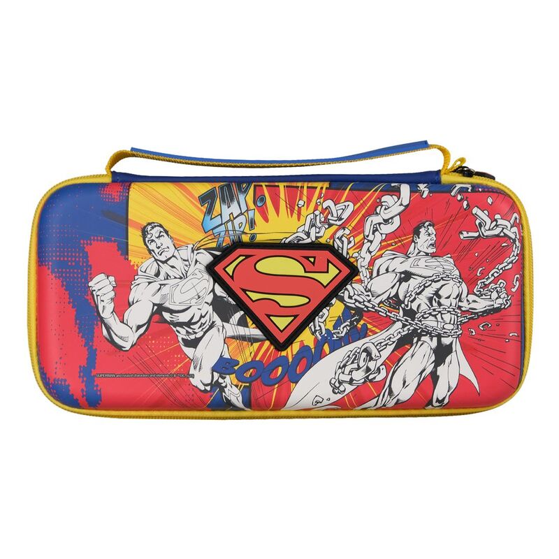 FR-TEC Superman Premium Bag with Game Case for Nintendo Switch