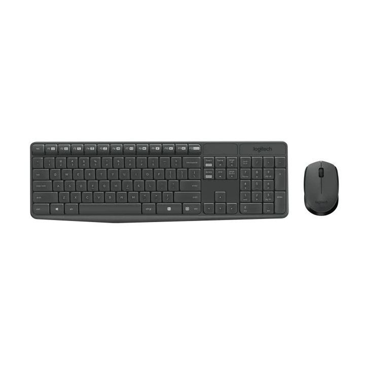 Logitech MK235 Wireless Keyboard and Mouse Combo (US English)