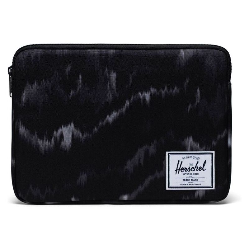 Herschel Anchor 13 Inch Laptop Sleeve - Blurred Ikat Black