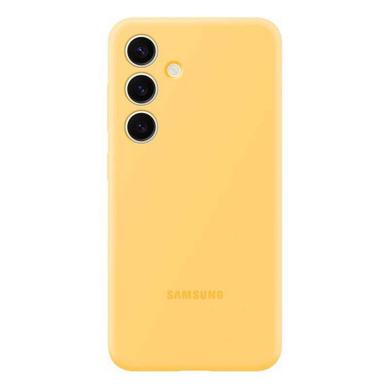 Samsung Galaxy S24 Silicone Case - Yellow