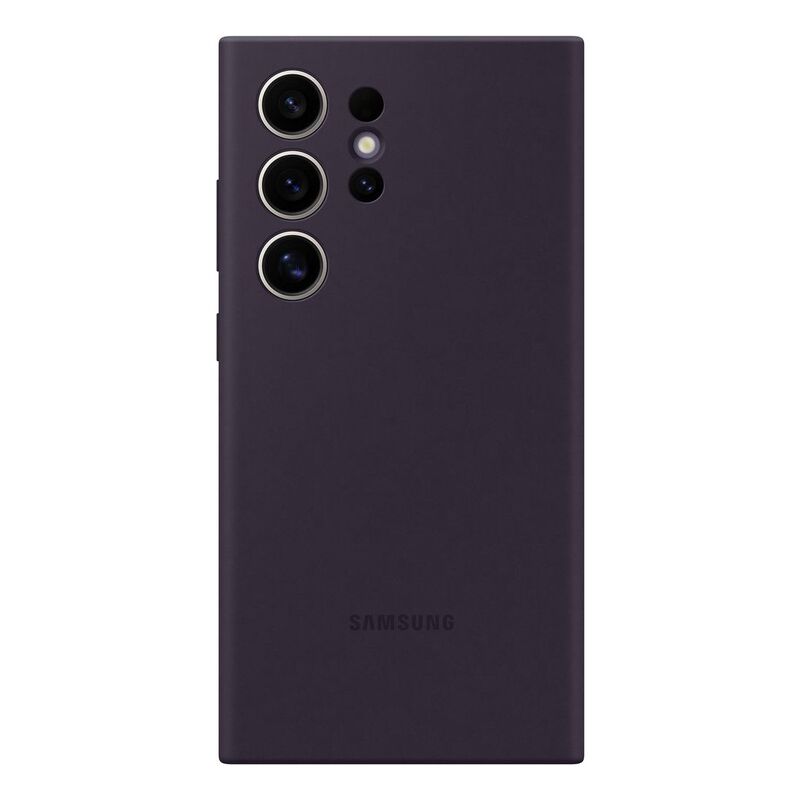Samsung Galaxy S24 Ultra Silicone Case - Dark Violet