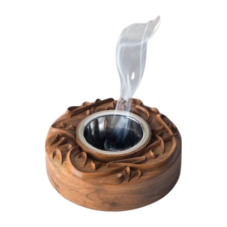 HilalFul 3D Round Incense Burner