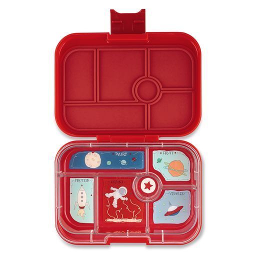 Yumbox Original Leakproof 6-Compartment Bento Box - Wow Red