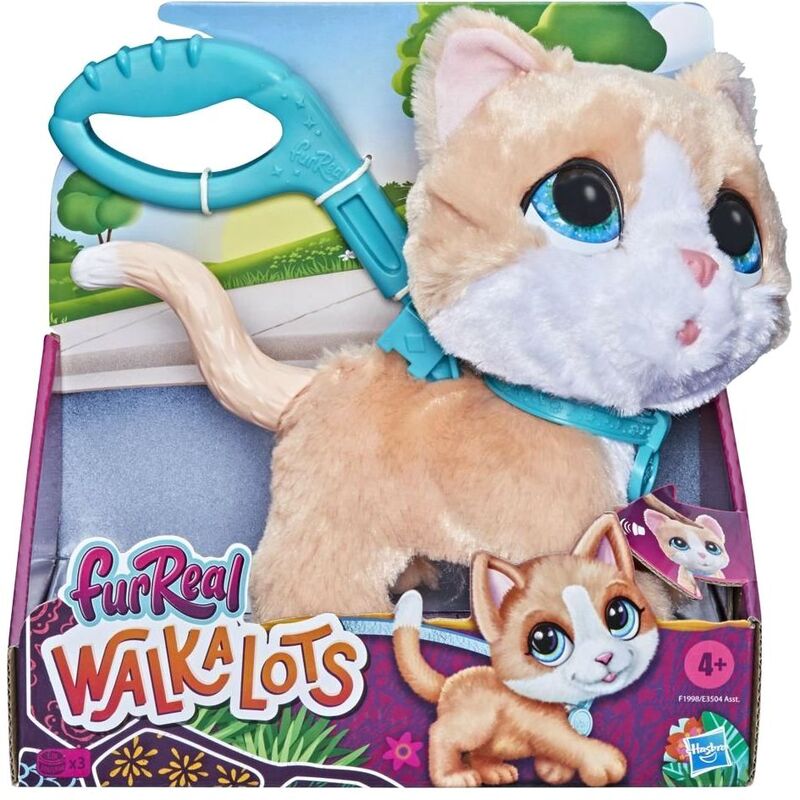 Furreal Walkalots Big Wags Cat 2.0 Animatronic Soft Toy