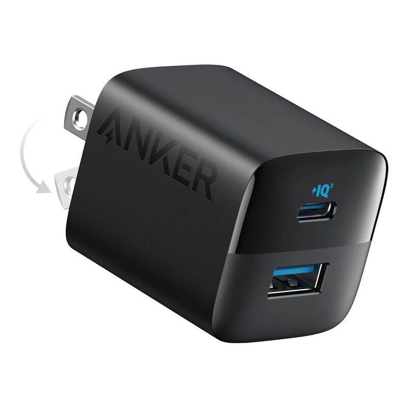Anker 323 Ultra-Compact 2-Port Charger 33W - Black