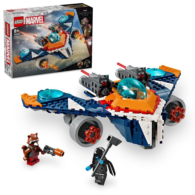 LEGO Super Heroes Marvel Rocket's Warbird Vs Ronan 76278 (290 Pieces)